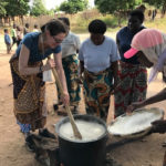 Dr. Barbara Edwards of Princeton, NJ Volunteering in Malawi