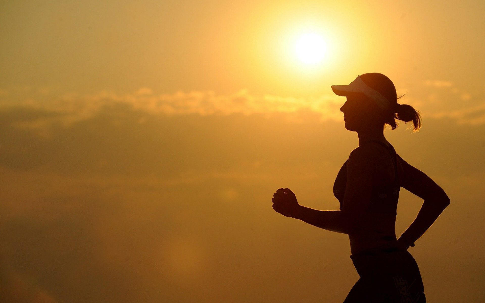 Dr. Barbara R Edwards Princeton woman running during sunset